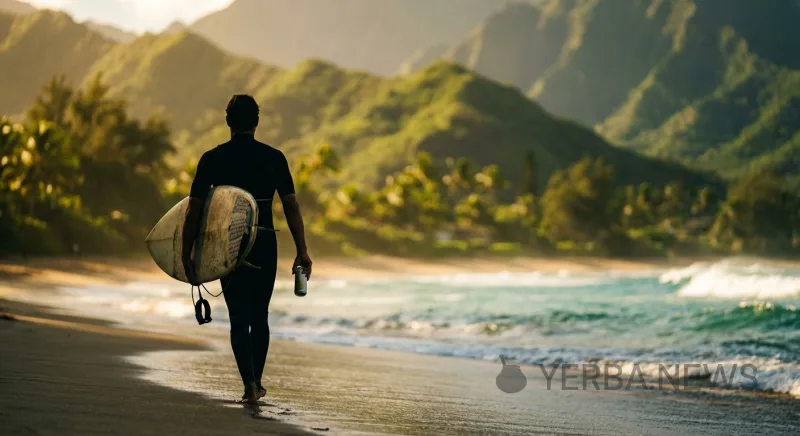 Three-Time World Champion John John Florence Bets His Brand on Yerba Mate — and It Tells Us Something About Where the Category Is Headed