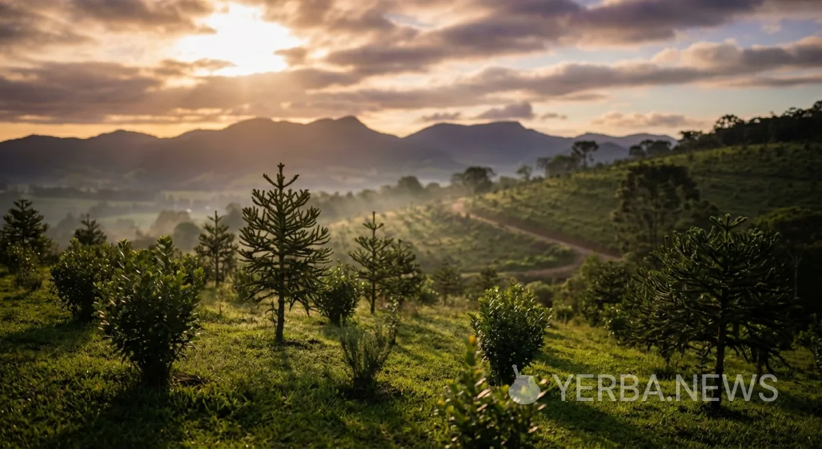 'More Forest with Araucaria': A Brazilian Restoration Project Plants Yerba Mate to Rebuild 292 Hectares of Degraded Atlantic Forest