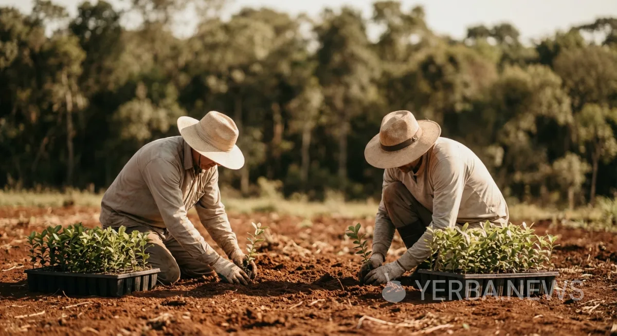 Paraguay's PROEZA Project Plants Yerba Mate Seedlings to Combat Poverty and Deforestation, First Harvest Expected 2026